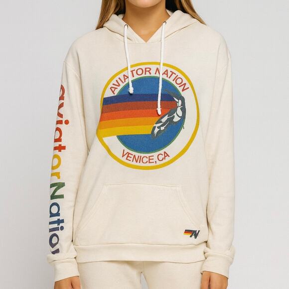 Aviator Nation Tops - Aviator Nation Relaxed Hoodie Sweatshirt